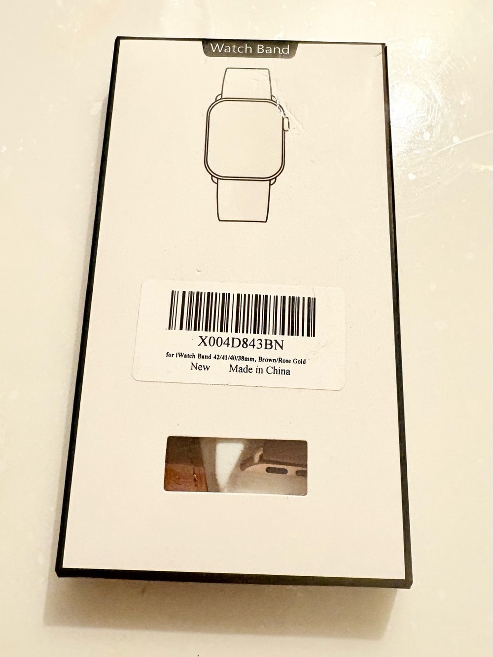 Rose Gold Replacement Watch Band for Smartwatches 42/41/40/38mm